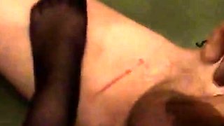 Amateur Foot Fetish Girlfriend Sucks and gives a Footjob