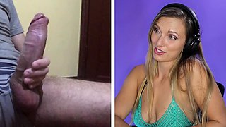 Monster Cock Solo Jerk Reaction