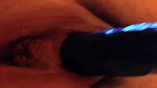 Fucking Granny BIGPUSSY with Thick Dildo Makes Her ASSHOLE Open WIDE
