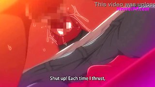 Wild Brunette Stepmom Gives Hardcore Blowjob - Anime Sex