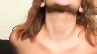 Mishy Snow is a busty babe and has amateur interracial sex with a big black cock