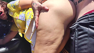 Couple Goes Camping on Halloween and His Wife Ends up Being Fucked by Monster