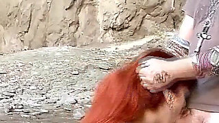 Wild Foursome Fuck in the Woods