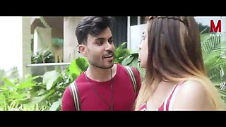 Young Boy with Indian sexy teacher and classmate, web series