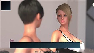 Stepsisters Seduce Future Money Man in Steamy Yoga Session