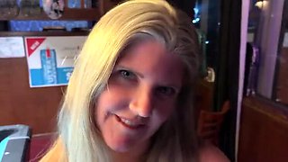 Cheating Wife Ginger Fucks Stranger All Day - Multiple Orgasms & Creampie