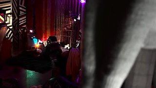 Truth or Dare Game with Hairy Teen Stepsister Gets Her Creampied Doggy Style