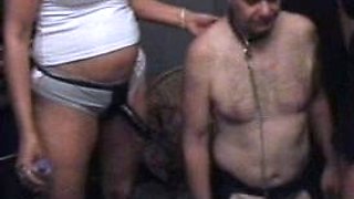Amateur blowjob and steamy sex