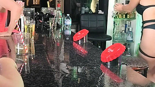 Special: Behind the Scenes Foursome Strip Club Pee