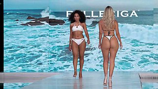 Blonde Brunette Bikini Anal Overload