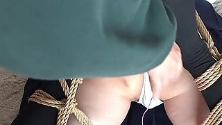 College girl Trying Her Hardest to Hold Back Her Orgasm.