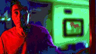 Beautiful Brunette Big Boobs Rides Fake Cock