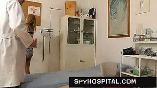 Gyno doctor does hidden camera