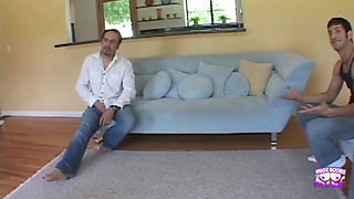 Many Guys Were Waiting This Girl to Come so They Could Get Their Dicks Sucked