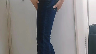Japanese MILF Low-rise Jeans