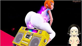 Hentai Anime In Gwen Ben 10 X Raven Dance Party Hentai
