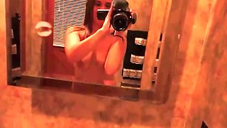 Teaser with a nice enough face worshipping a fat penis