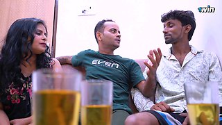 Horny Indian 3some sex amateur porn