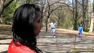 European porno parties - ria, a brunette, dark skinned hungarian and tifany a light skined