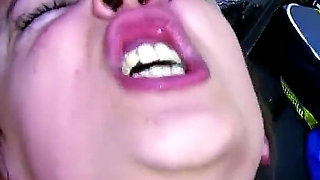 Curvy teen with big tits fingered and fucked by stepfather
