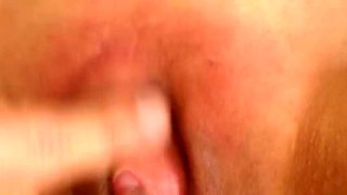 Stepbrother fucks stepsister's tight pussy in hot homemade POV