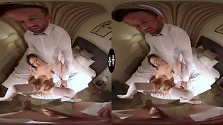 Wedding Day Threesome: Blowjob, Doggy  Cowgirl VR Porn