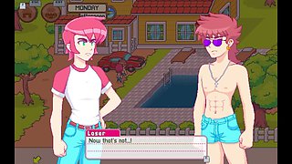 Public, dandy boy adventures, laser button