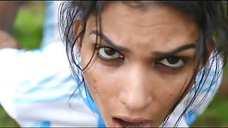 Rashmi Nair FIFA World Cup Cheers Argentina Outdoor Forest Mountain Hardcore Fucking With Black Man BBC Interracial