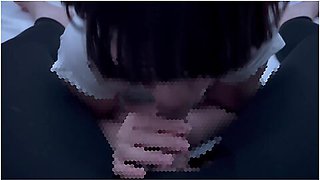 Kawaii Girl - She Makes Obscene Noises And Aggressively Blowjobs And Gokkun