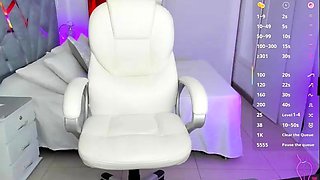 Chubby Brunette Big Boobs Dildo Masturbation