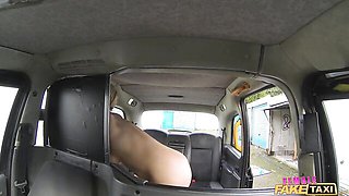 Lesbian quick fuck in the old van with a hot blonde Cheer Sienna