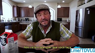 Brazilian Blonde's Big Seduction in Passionate Heat