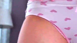 Sexy Panties Try on Haul and Teasing Perfect Ass