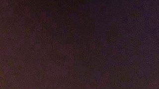 Two amateur brunette milf double blowjob