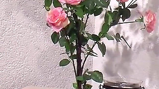 German wife with fat tits fucks husband with best girl friend at home