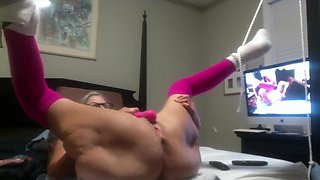 Hot MILF Eating Pussy and Squirting Orgasm - 60 Year Old Granny Fuck