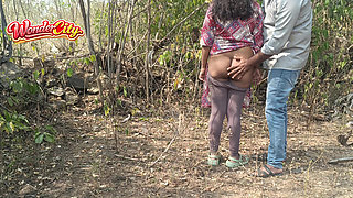 Jungle with Hot Aunty