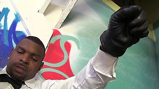 POV blowjob amateur eurobabe in red devil lingerie