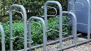 Exhibitionist Japanese Girl Flashes and Masturbates in Public