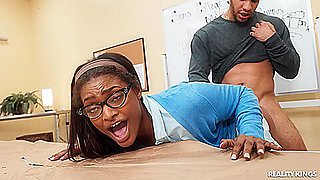 Stuffy Student 18+ Council President Gets Caught Cumming