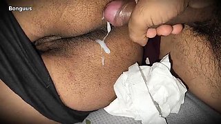 Desi Stepmom Riya Bonguus Demands Step Son Play With Her Hairy Big Ass & Cum On It - POV Fucking
