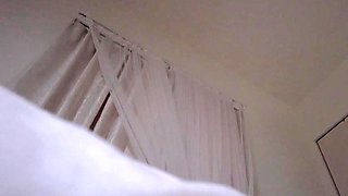 POV blowjob footjob handjob with Karla Kush eating cum