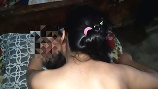 Desi Pathan Teen Girl Friend Sucking and Riding Boyfriend Cock