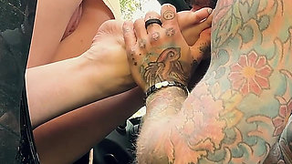 Lake Foot Worship - Stranger Licks Ass & Pussy to Orgasm