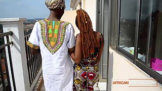 Two Ebony African Lesbians Experiment with Buttplugs!