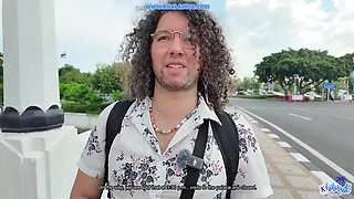 French Hairy Vlog Creampie - Big Booty Model Khalamite Gets Filled