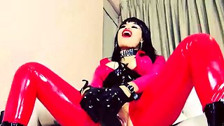 Fucking Her Monster Hole With Giant Toys