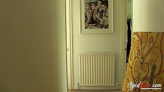 Mature mom seduces big black dick friend of milf