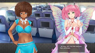 Anime babe gave me a quest on my double date in HuniePop 2