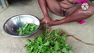 Desi housewife ne sabji banai